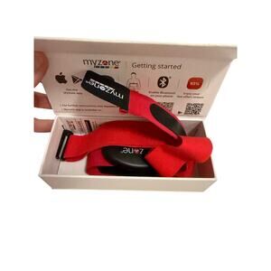 Myzone-3 Heart rate monitor and strap EUC in box workout activewear health